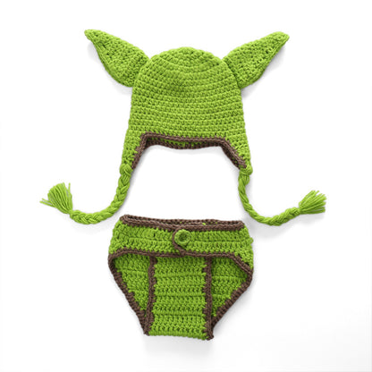 Handmade Green Woven Star Wars Master Kids' Headwear