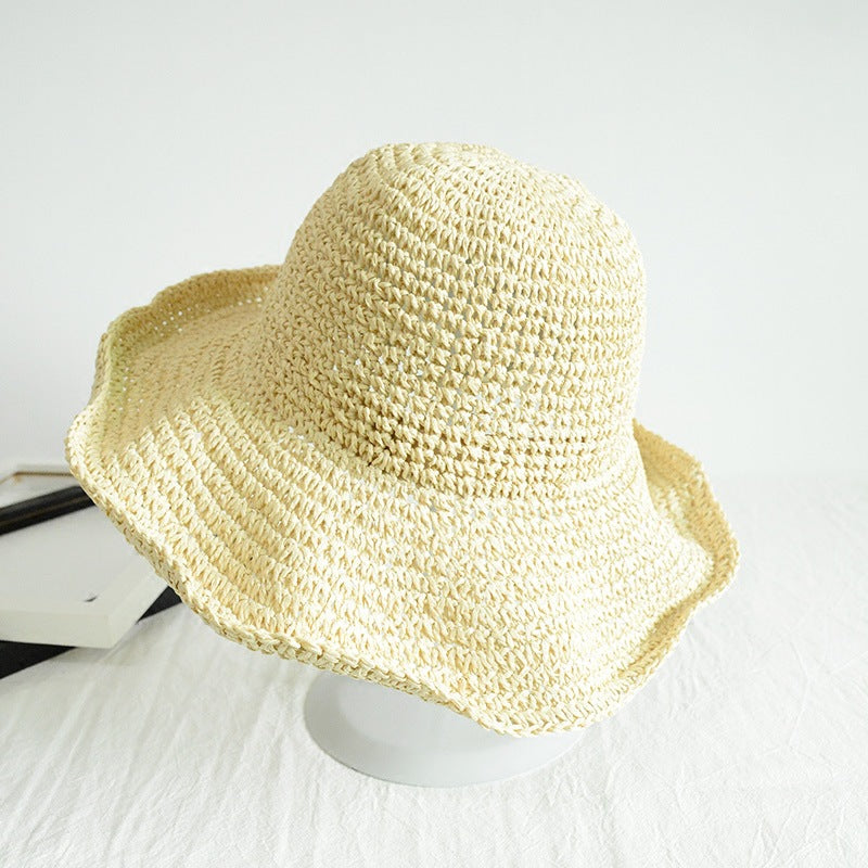 Female Summer Travel Sun Korean Holiday Hats & Caps