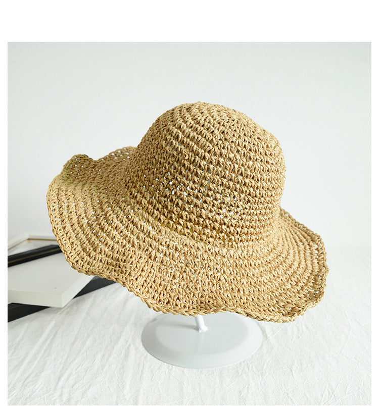 Female Summer Travel Sun Korean Holiday Hats & Caps