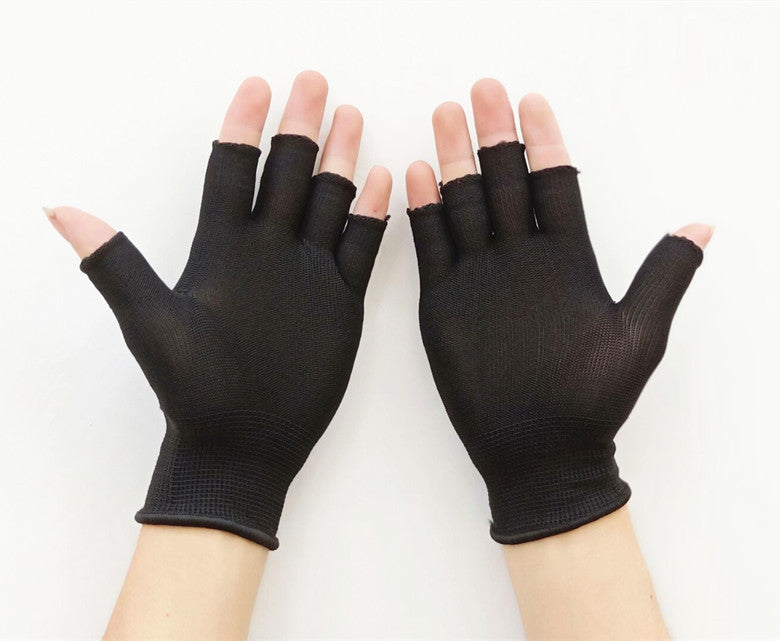 Women's & Men's Packing Express Nylon Labor Protection Driving Thin Gloves