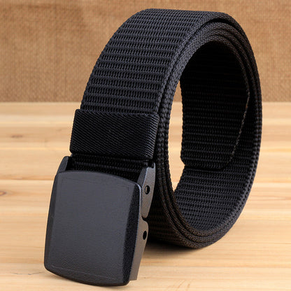 Thickened Nylon Waistband Over Security Check Belts