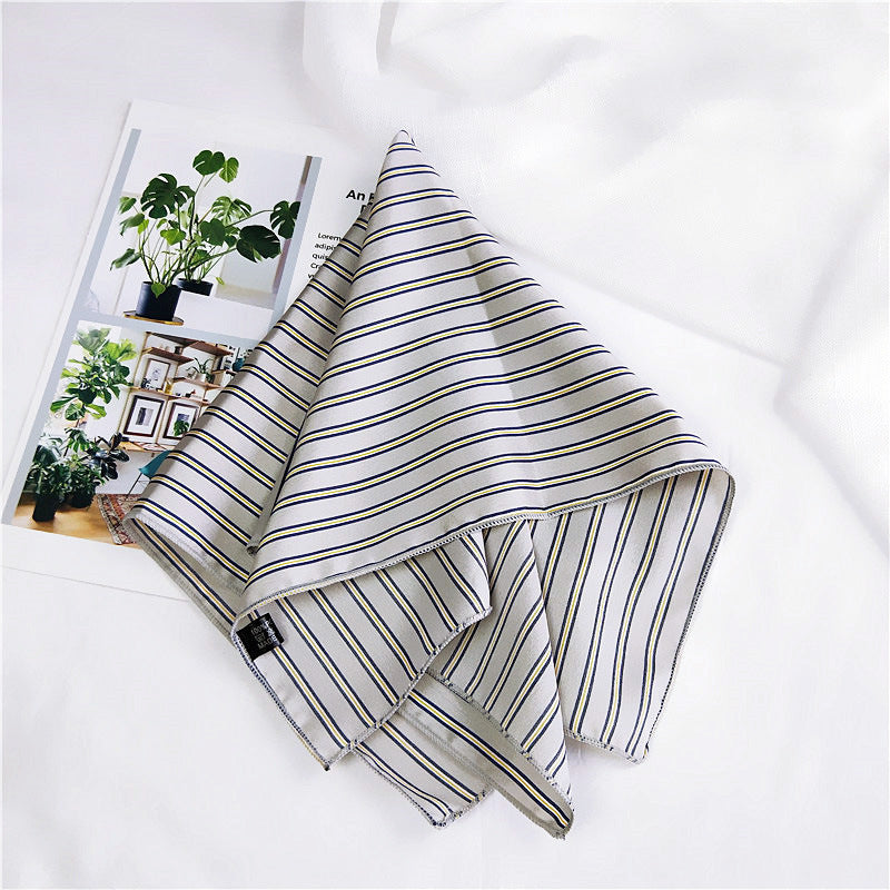 Women's Towel Silk Professional Stewardess Decorative Korean Scarfs