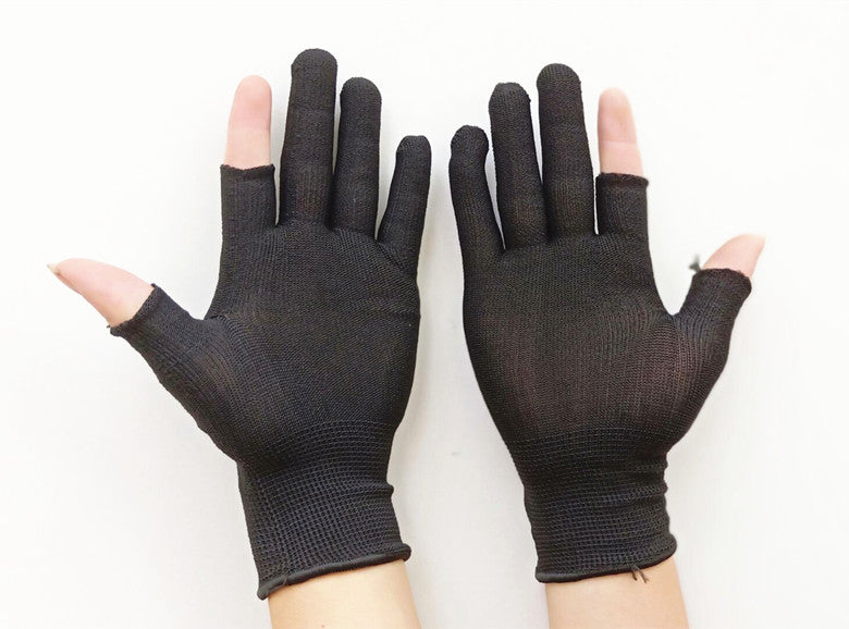 Women's & Men's Packing Express Nylon Labor Protection Driving Thin Gloves