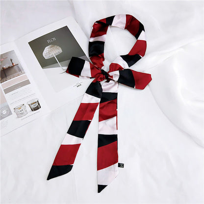 Women's Dot Lengthened Thin Narrow Autumn Summer Scarfs