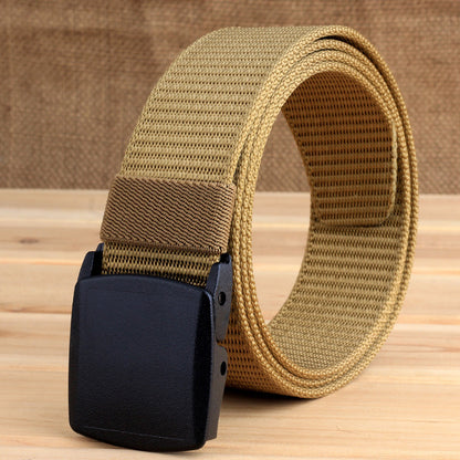 Thickened Nylon Waistband Over Security Check Belts