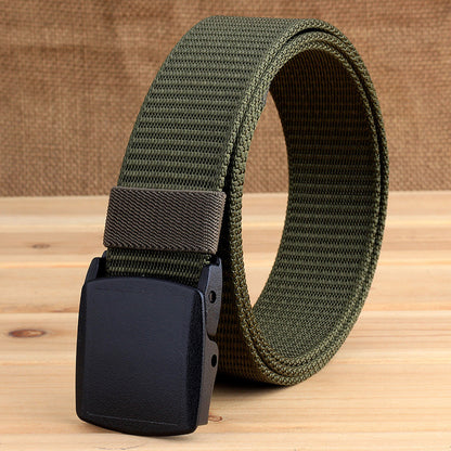 Thickened Nylon Waistband Over Security Check Belts