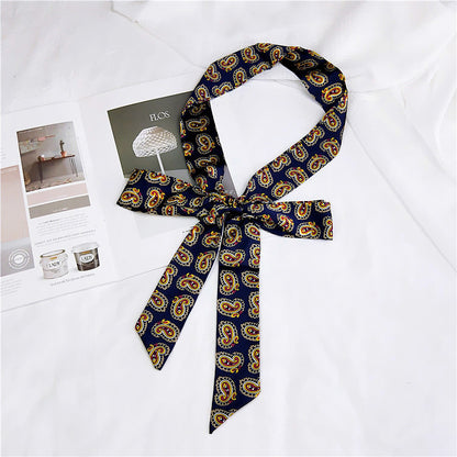 Women's Dot Lengthened Thin Narrow Autumn Summer Scarfs