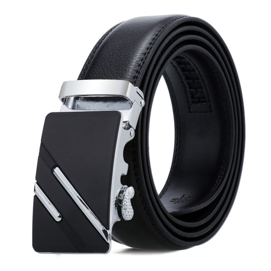 Men's Leather Casual Comfort Click Business Soft Belts