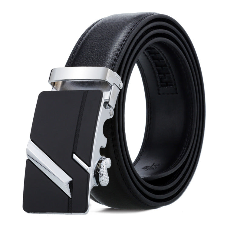 Men's Leather Casual Comfort Click Business Soft Belts