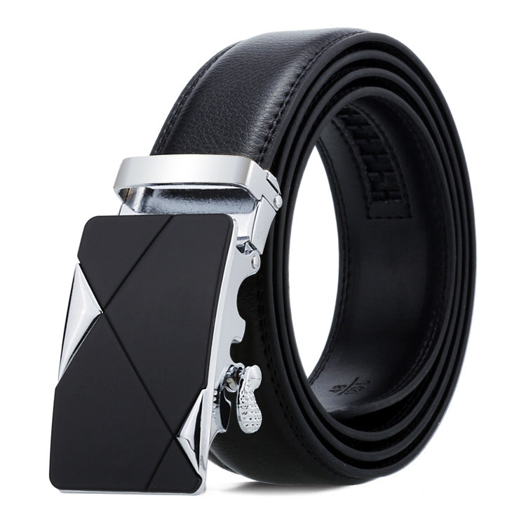 Men's Leather Casual Comfort Click Business Soft Belts