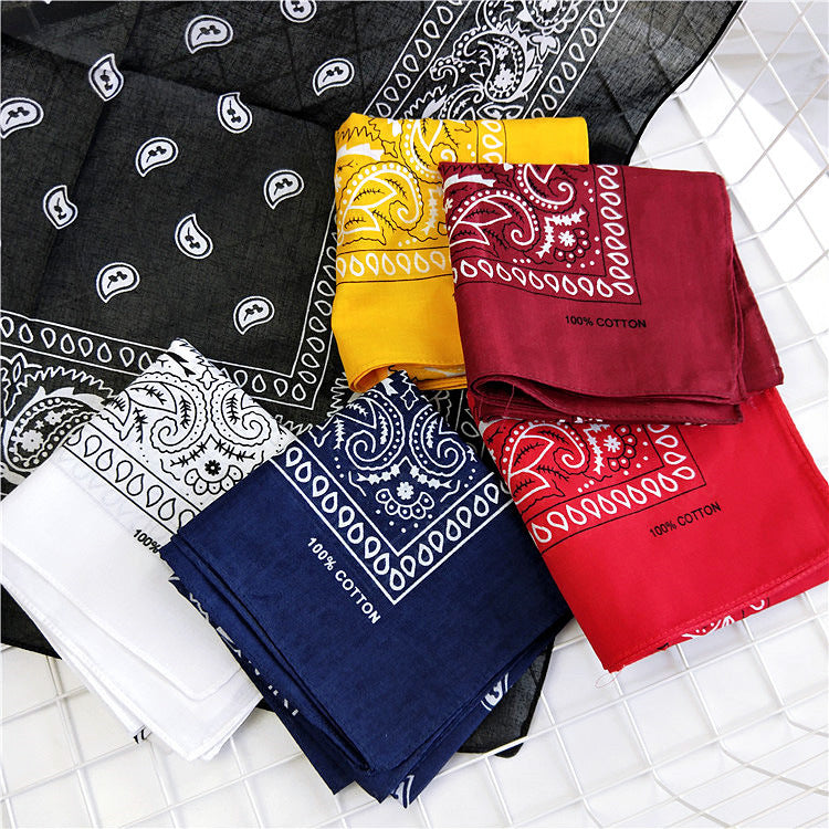 Square Towel Silk Female Autumn Summer Korean Style Scarfs