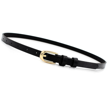 Women's Korean Style Fashionable Knotted Decorative Thin Belts