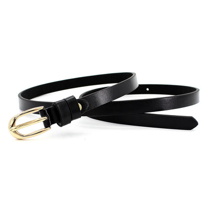 Women's Korean Style Fashionable Knotted Decorative Thin Belts