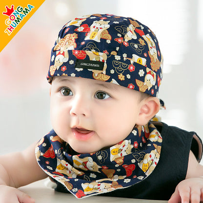 Women's & Men's Hat Months Autumn Summer Thin Type Kids' Headwear