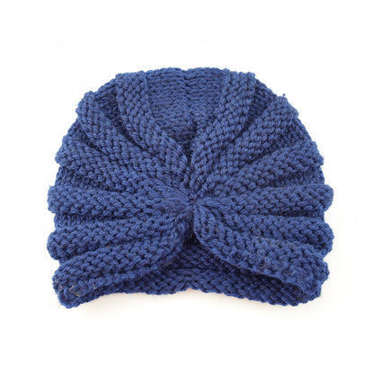 Children's Wool Indian Hat Knitted Warm Bag Kids' Headwear