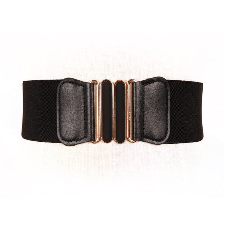 Women's Wide Simple High-grade Waist Seal Skirt Belts