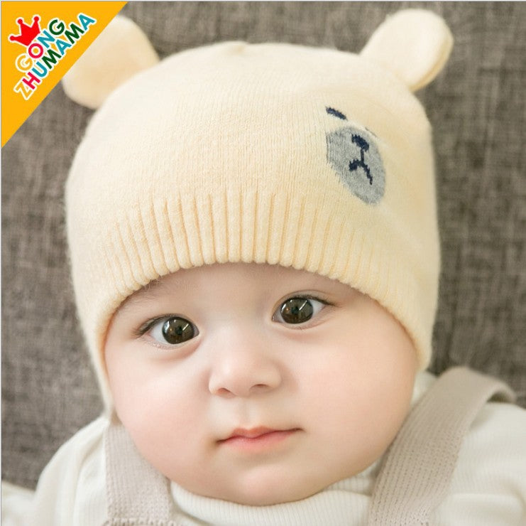 Style Beanie Hat Cotton Thread Bay Kids' Headwear