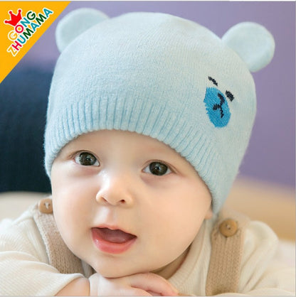 Style Beanie Hat Cotton Thread Bay Kids' Headwear