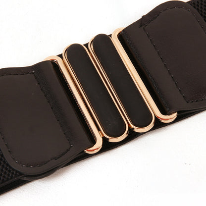 Women's Wide Simple High-grade Waist Seal Skirt Belts