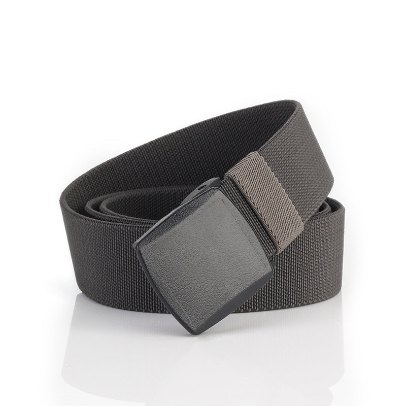 Buckle Elastic Stretch Nylon Waistband Light Belts