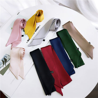 Female Autumn Summer Tied Bag Wrapped Scarfs