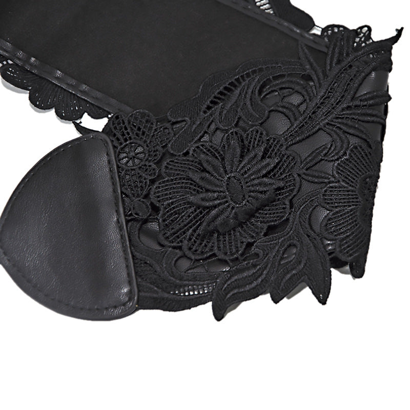 Women's Wide Lace Girdle Strap Casual Decoration Belts