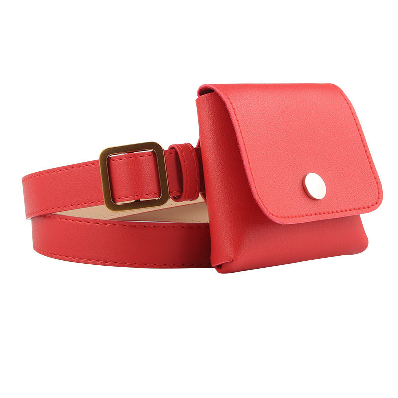 Women's Bag Pocket Key Mobile Phone Ladies Belts