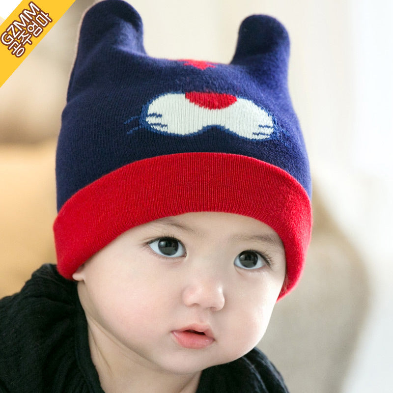 Style Beanie Hat Cotton Thread Bay Kids' Headwear