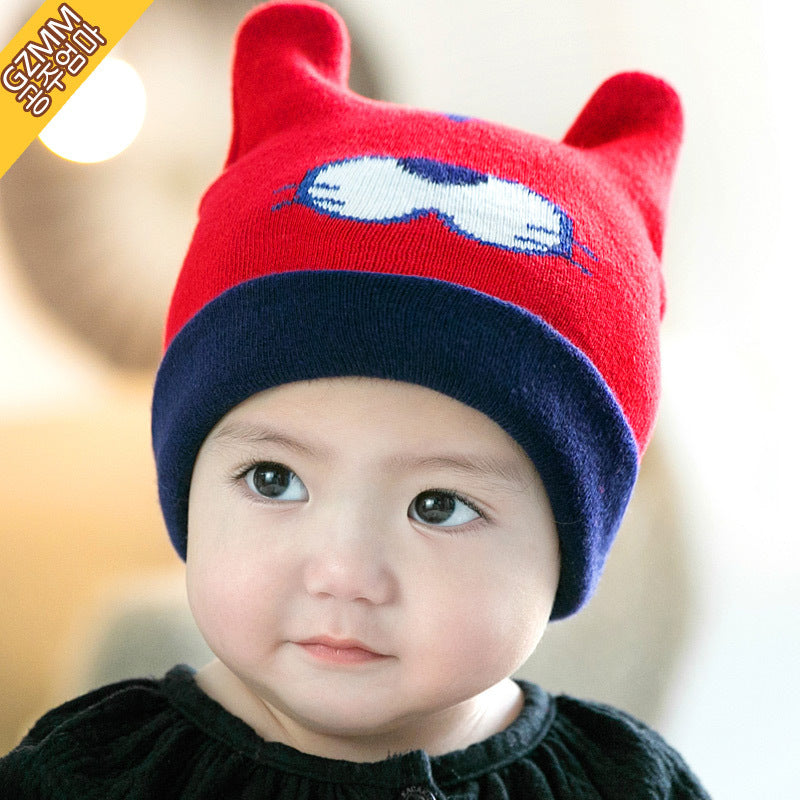 Style Beanie Hat Cotton Thread Bay Kids' Headwear