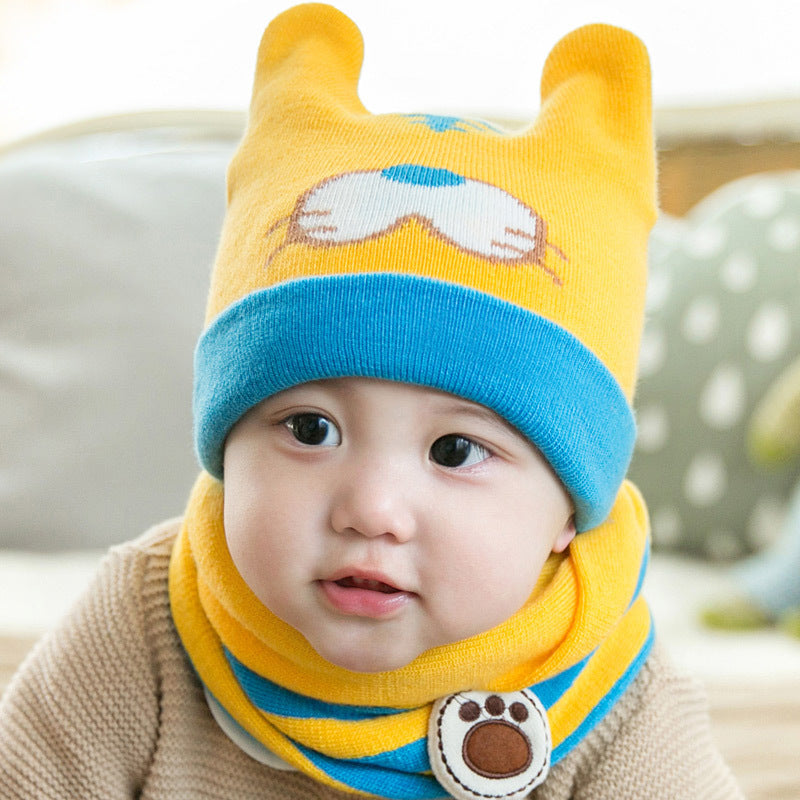 Style Beanie Hat Cotton Thread Bay Kids' Headwear