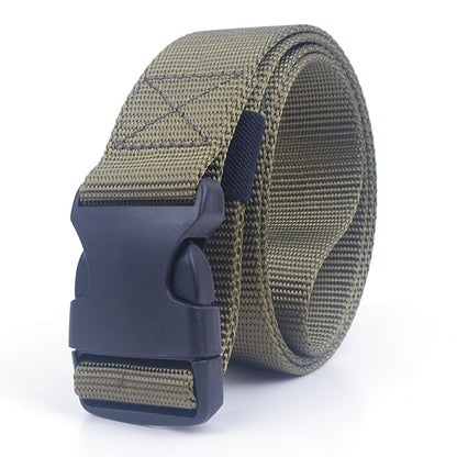 Women's & Men's Multifunctional Nylon Outdoor Tactical Military Training Plastic Belts