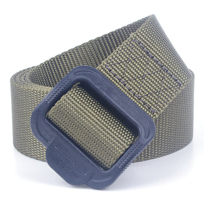 Men's Waistband Casual Canvas Tactical Creative Trapezoidal Belts