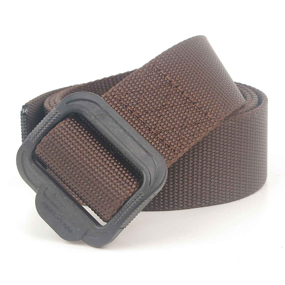 Men's Waistband Casual Canvas Tactical Creative Trapezoidal Belts