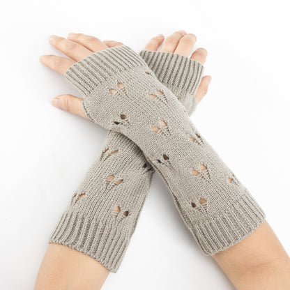 Women's & Men's Keep Warm Pile Style Arm Sleeve Gloves