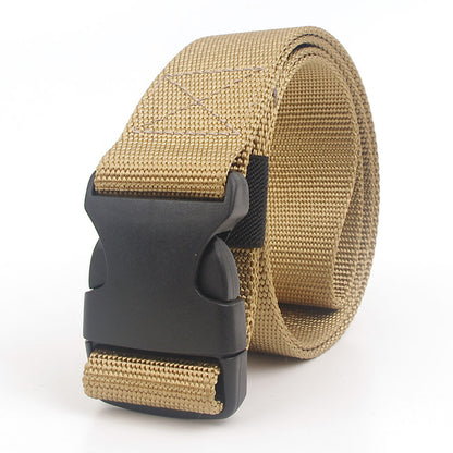 Women's & Men's Multifunctional Nylon Outdoor Tactical Military Training Plastic Belts