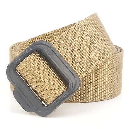 Men's Waistband Casual Canvas Tactical Creative Trapezoidal Belts