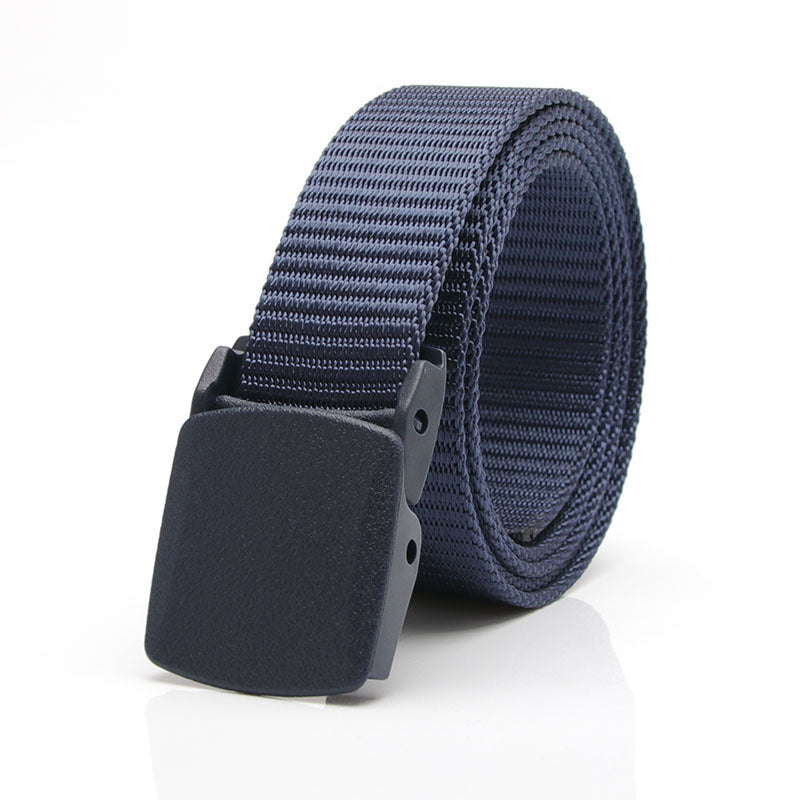 Canvas Plastic Buckle Nylon Lightweight Outdoor Belts