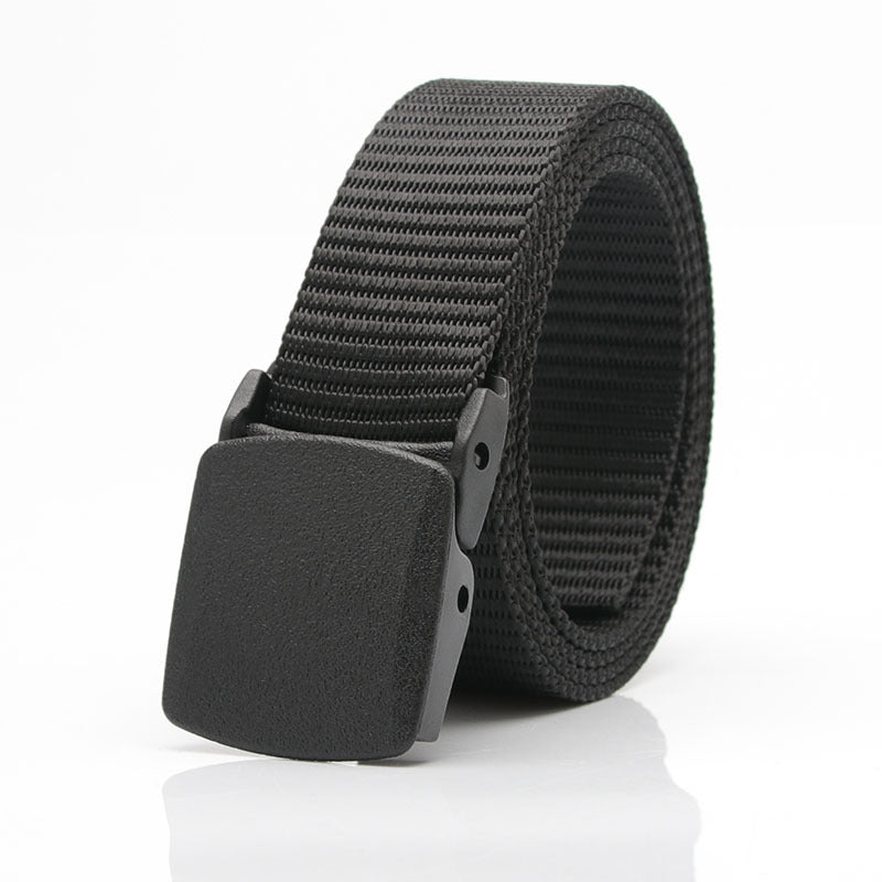 Canvas Plastic Buckle Nylon Lightweight Outdoor Belts