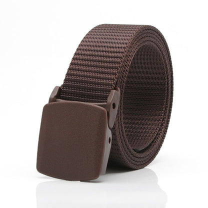 Canvas Plastic Buckle Nylon Lightweight Outdoor Belts