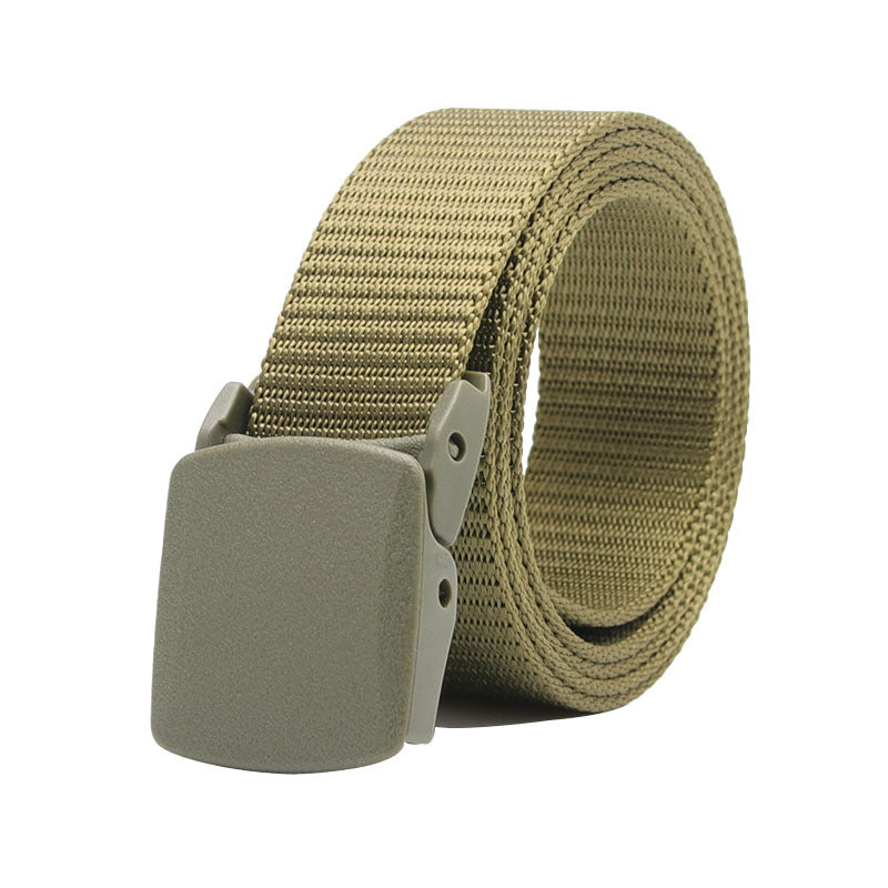 Canvas Plastic Buckle Nylon Lightweight Outdoor Belts