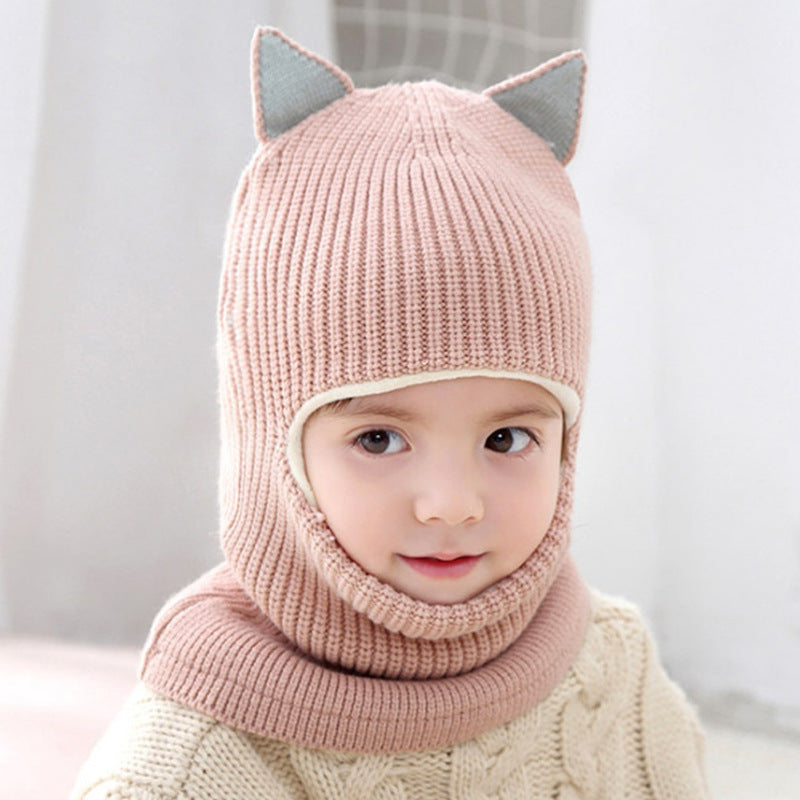 Thick Windproof Cold Woolen Years Old Kids' Headwear