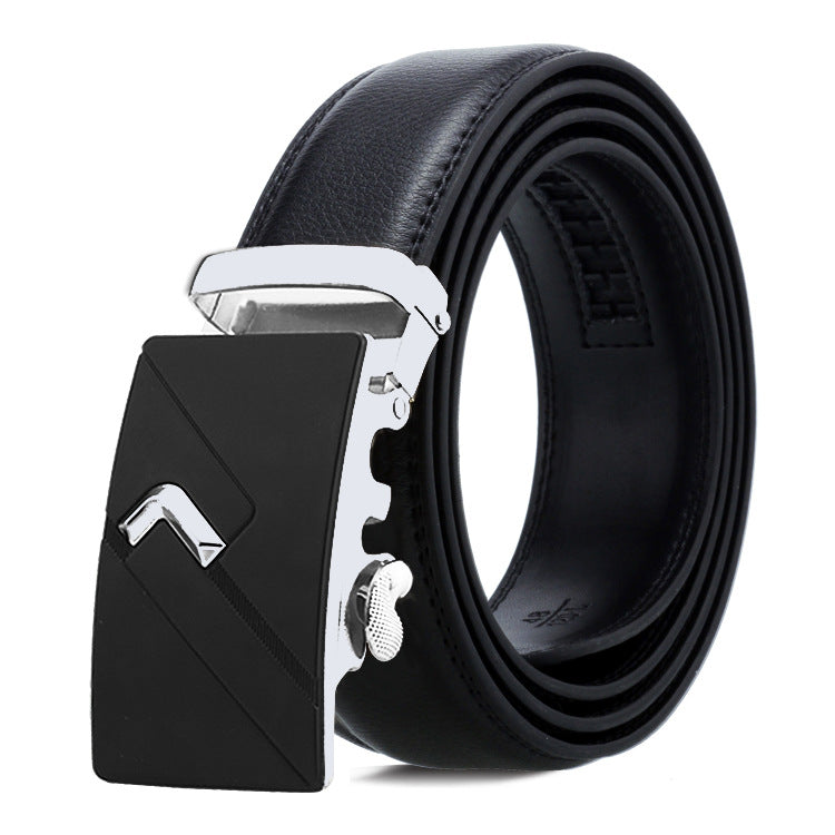 Men's Leather Casual Comfort Click Business Soft Belts