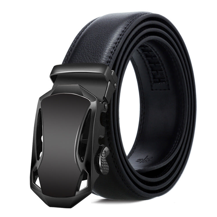 Men's Leather Casual Comfort Click Business Soft Belts