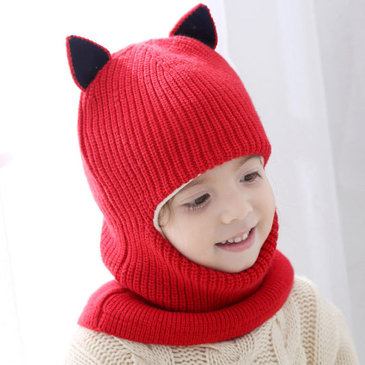 Thick Windproof Cold Woolen Years Old Kids' Headwear