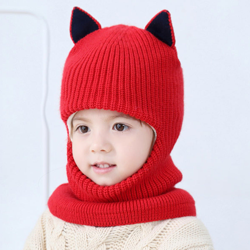 Thick Windproof Cold Woolen Years Old Kids' Headwear