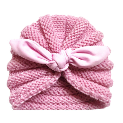 Children's Knitted Hat Rabbit Ears Woolen Kids' Headwear