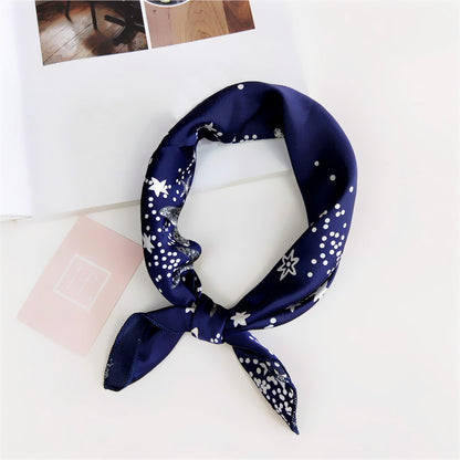 Women's Small Silk Square Towel Professional Variety Scarfs