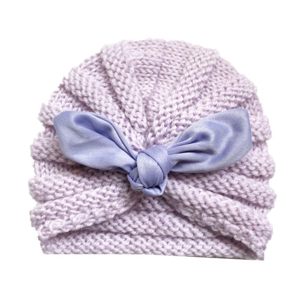 Children's Knitted Hat Rabbit Ears Woolen Kids' Headwear