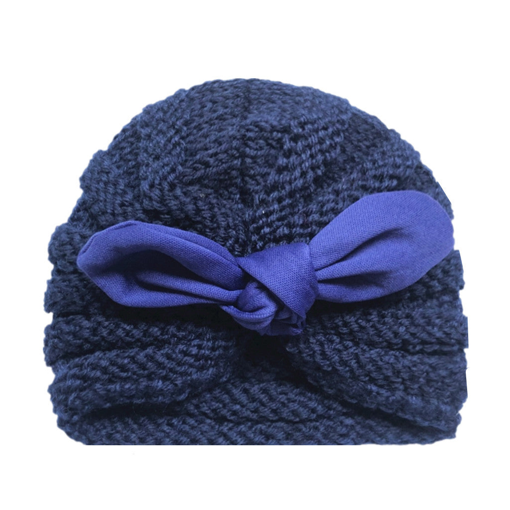 Children's Knitted Hat Rabbit Ears Woolen Kids' Headwear