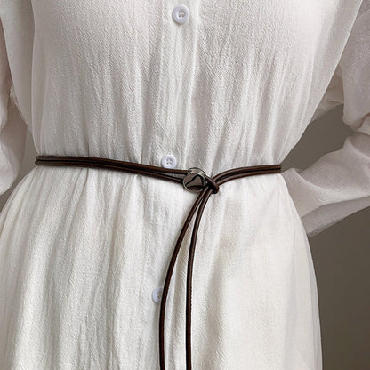 Women's Skirt Shirt Dress Decoration Long Waist Belts